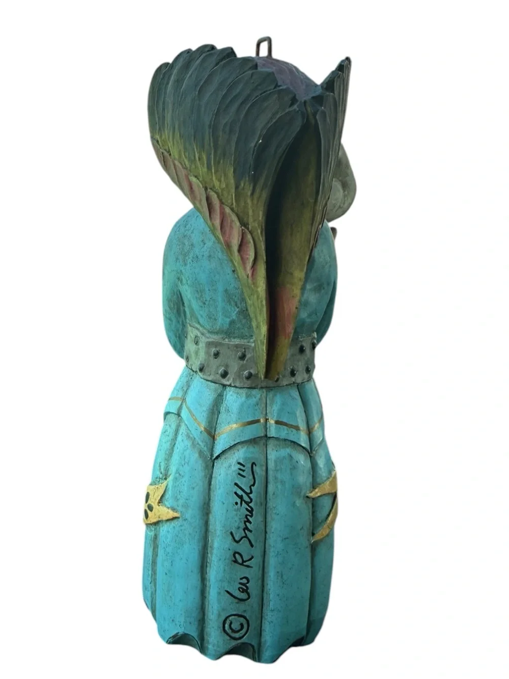 Leo Smith Folk Art ANGEL OF PEACE Ornament Limited Edition 1356/3500
